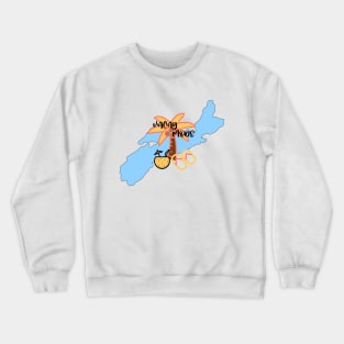 Nova Scotia Canada, Vacation Mode Crewneck Sweatshirt